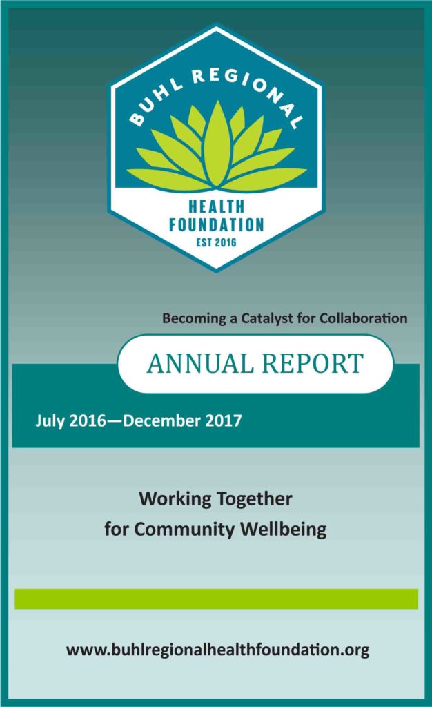Annual Reports Buhl Regional Health Foundation