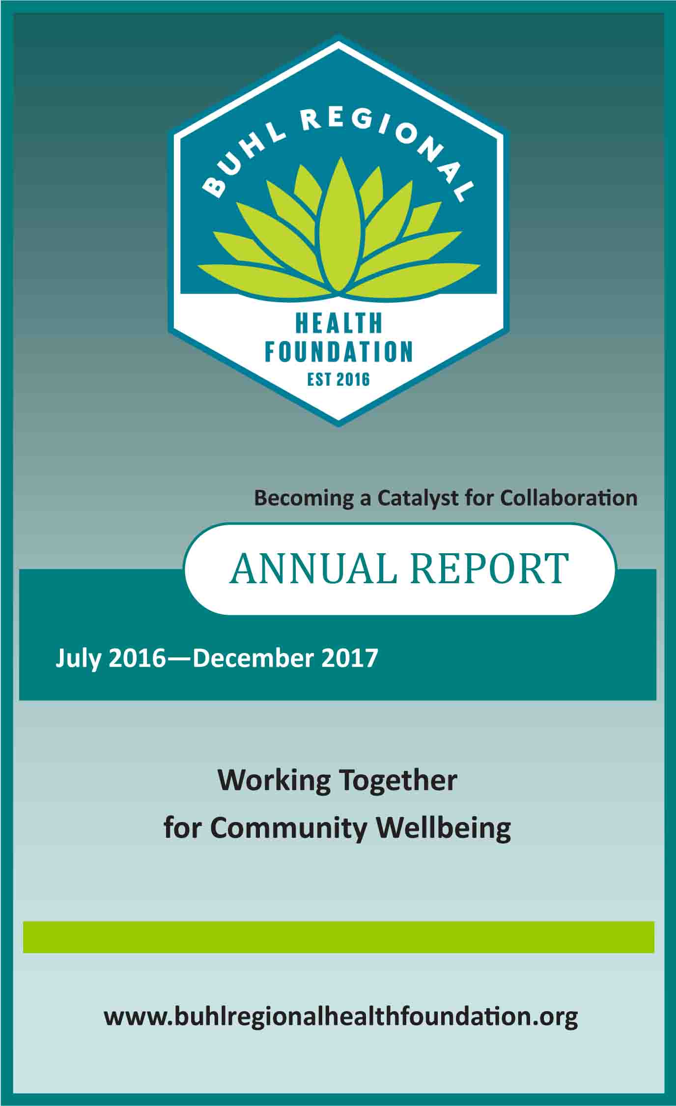 2017 Buhl Regional Health Foundation Annual Report