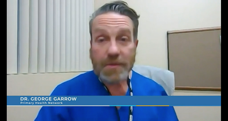 Dr Garrow Gets COVID-19 Vaccine Video Link